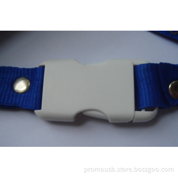Neck Strap USB Flash Drive Blue Lanyard Accessory
